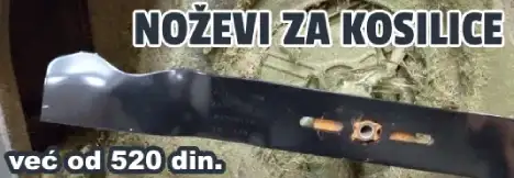 Noževi za kosilice