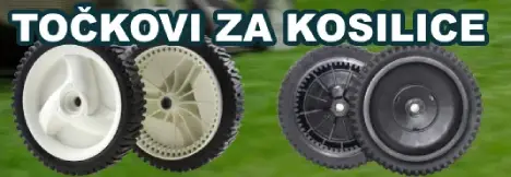 Točkovi za kosilice