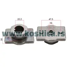 Nosač noža kosilice Husqvarna JET 55S R52 - 22,2x10x23x30x47,5 mm - 870