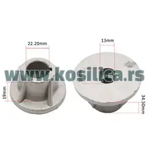 Nosač noža kosilice Castelgarden - 22,2x18x19x36x13 mm - 990