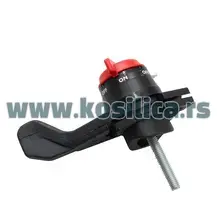 Ručica gasa univerzalna sa prekidačem M6x33 mm - 2440