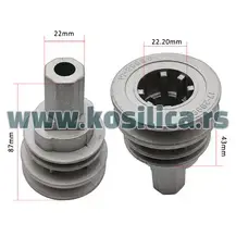 Nosač noža kosilice Castelgarden samohodne - 22,2x22x43x87 mm - 1390