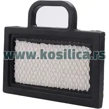 Filter vazduha Briggs & Stratton 14 do 24 KS 185x111x35 mm 499486 - 540
