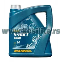 Ulje za kosilice MANNOL 4-TAKT AGRO SAE30 7203 4L - 1960