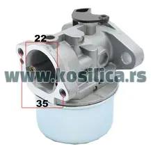 Karburator Briggs & Stratton Quantum 799868 498170 497586 - 1990