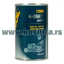Ulje za kosilice MANNOL 4-TAKT AGRO SAE30 7203 600ml - 490