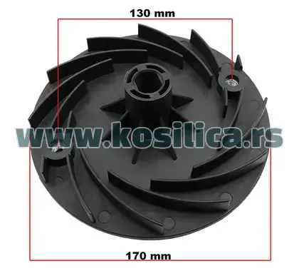 Nosač noža električne kosilice MTD 800 do 1000W - 950