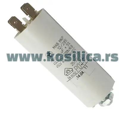 Kondenzator električne kosilice 12μF 4 izlaza - 590