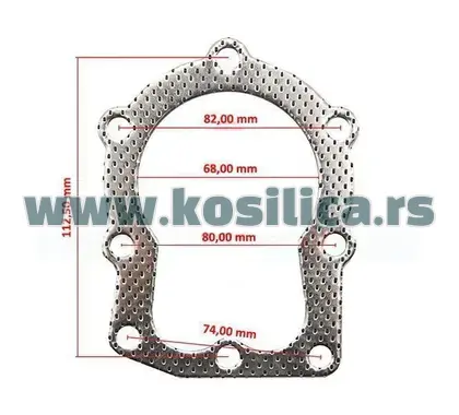 Dihtung glave Tecumseh 3 do 3,5 KS - 230