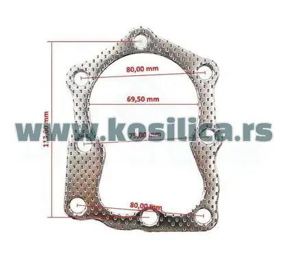 Dihtung glave Briggs & Stratton 5,5 KS 272200 - 500