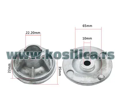 Nosač noža kosilice Husqvarna fi 22,2 mm - 1490