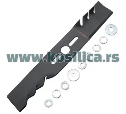Nož kosačice 527 mm sa adapterima univerzalni Gator - 1390