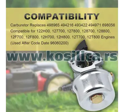 Karburator Briggs & Stratton 498965 494216 493422 494971 - 2790